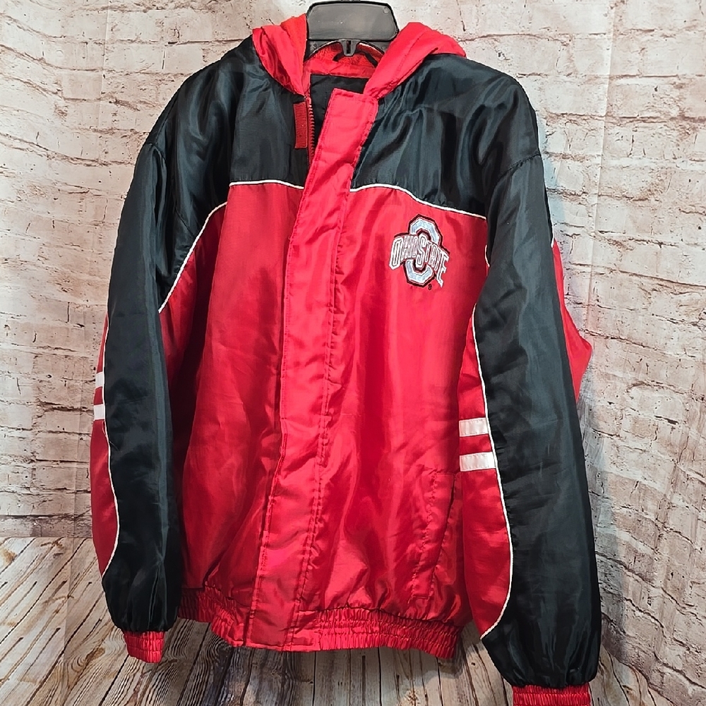Ohio State Buckeyes Collegiate Puffer Coat Men's XL
